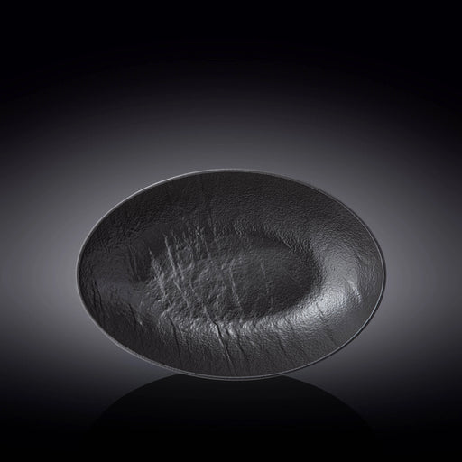 Wilmax SlateStone 30x19cm Oval Bowl - Black