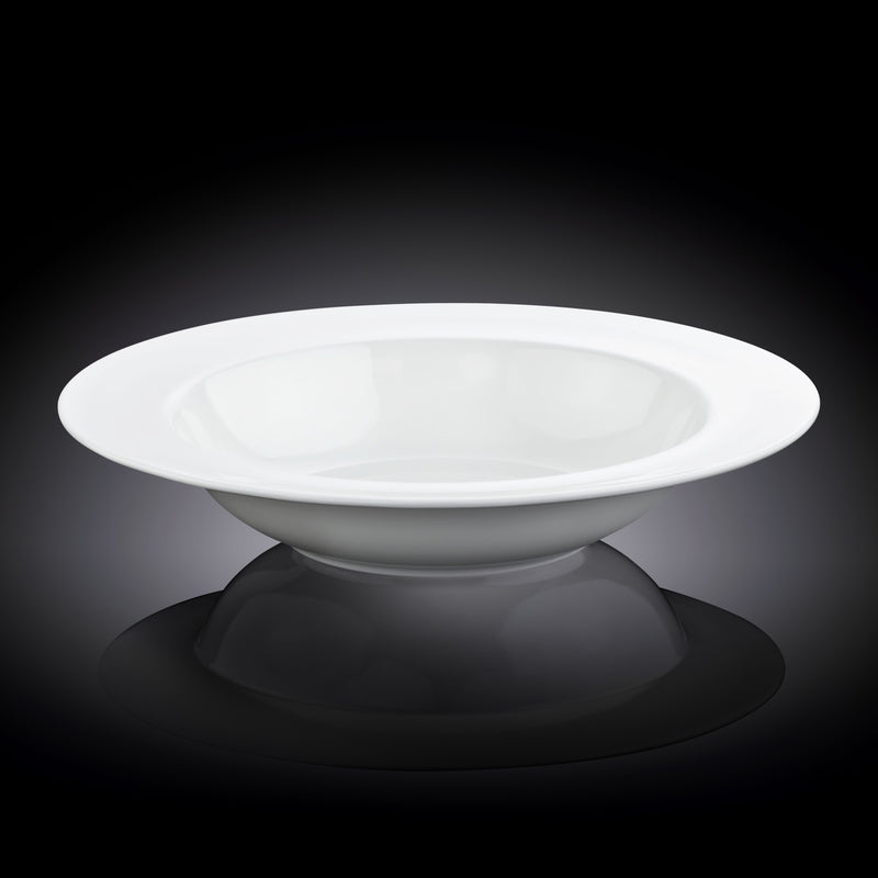 Wilmax Stella 28cm Deep Plate - White