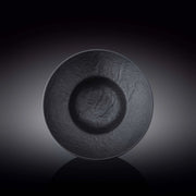 Wilmax SlateStone 22.5cm Deep Plate - Black