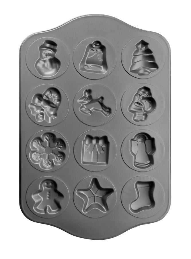 Ibili 36x30cm 12-Cavity Mold - Black