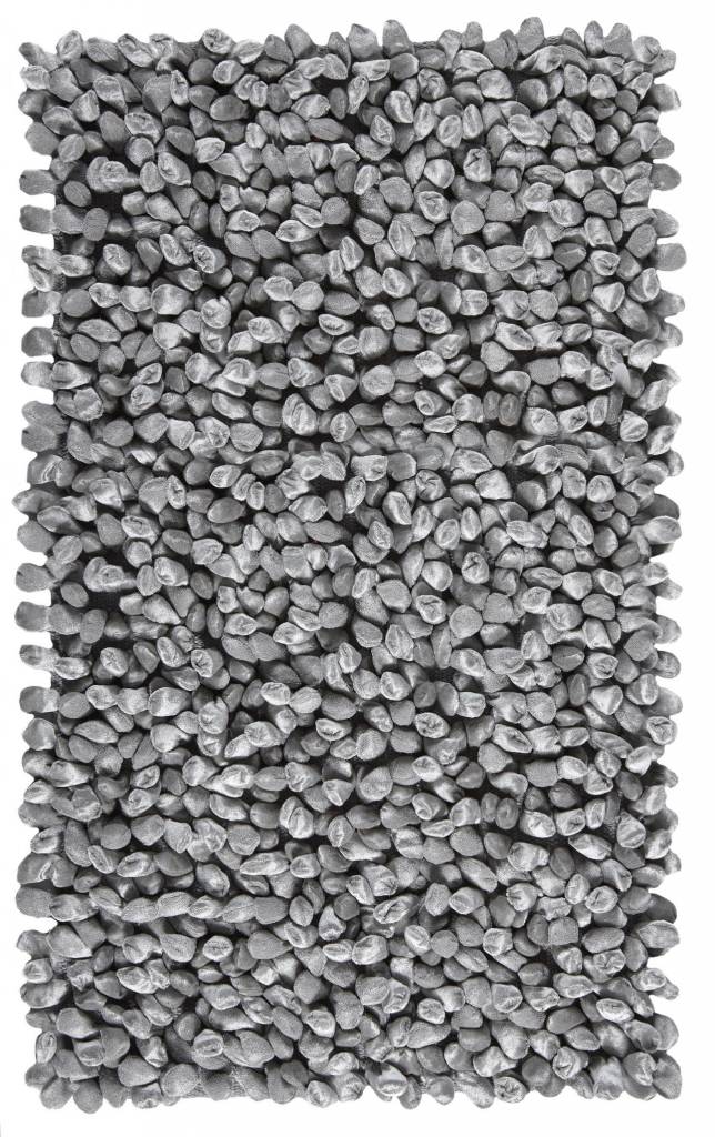 Aquanova Rocca 60x100 cm Bath Mat - Silver Gray