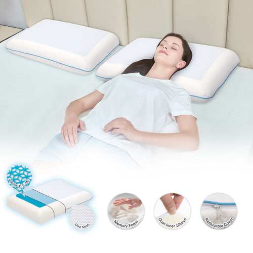 ARMN Pedic Cooling Traditional Memory Foam Pillow
