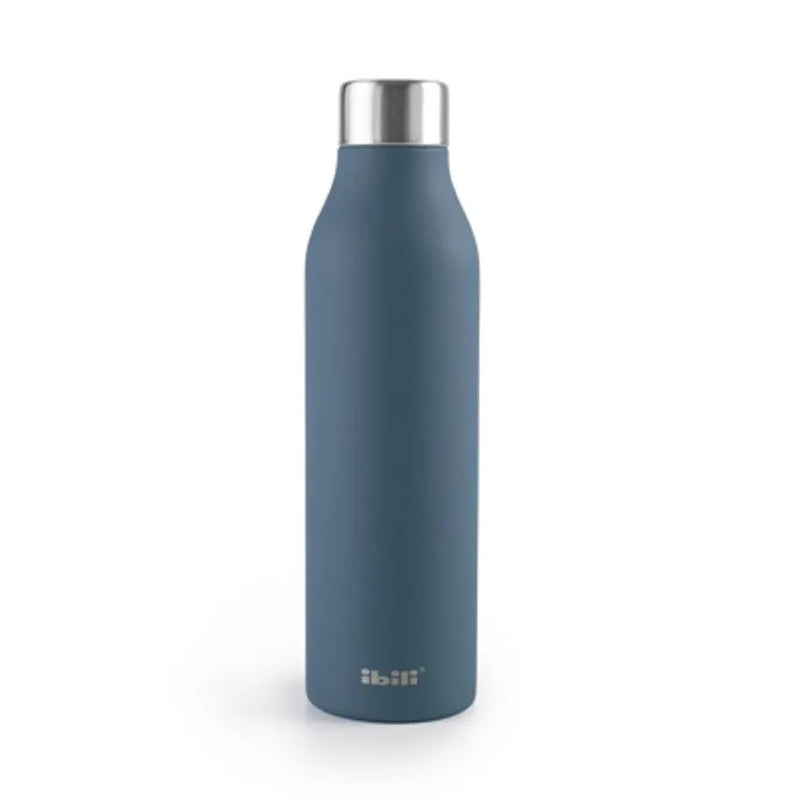 Ibili Sea Steel 500ml Double Wall Thermos Bottle - Dark Blue
