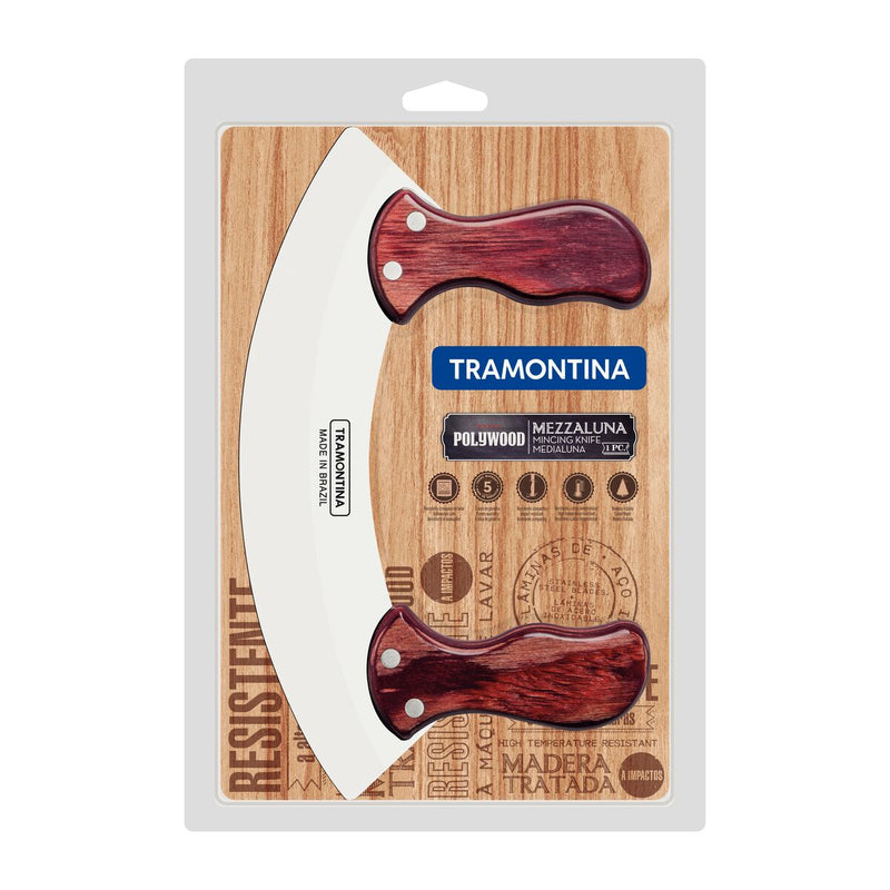 Tramontina Polywood 25cm Mincing Knife