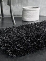 Aquanova Kemen 60x100 cm Bath Mat - Black