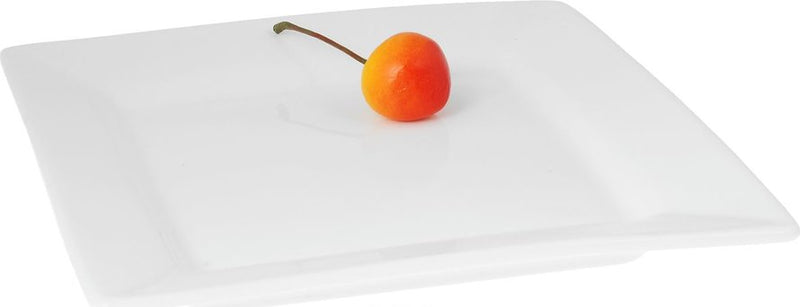Wilmax Stella 25cm Square Dinner Plate - White