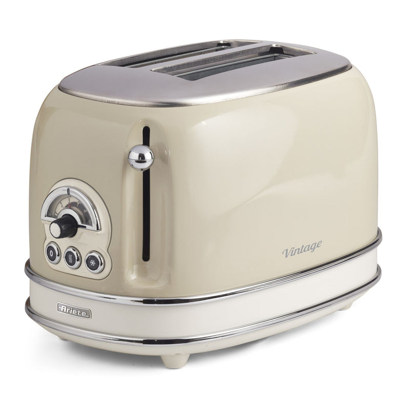 Ariete Vintage 155 2-Slice Toaster - Beige