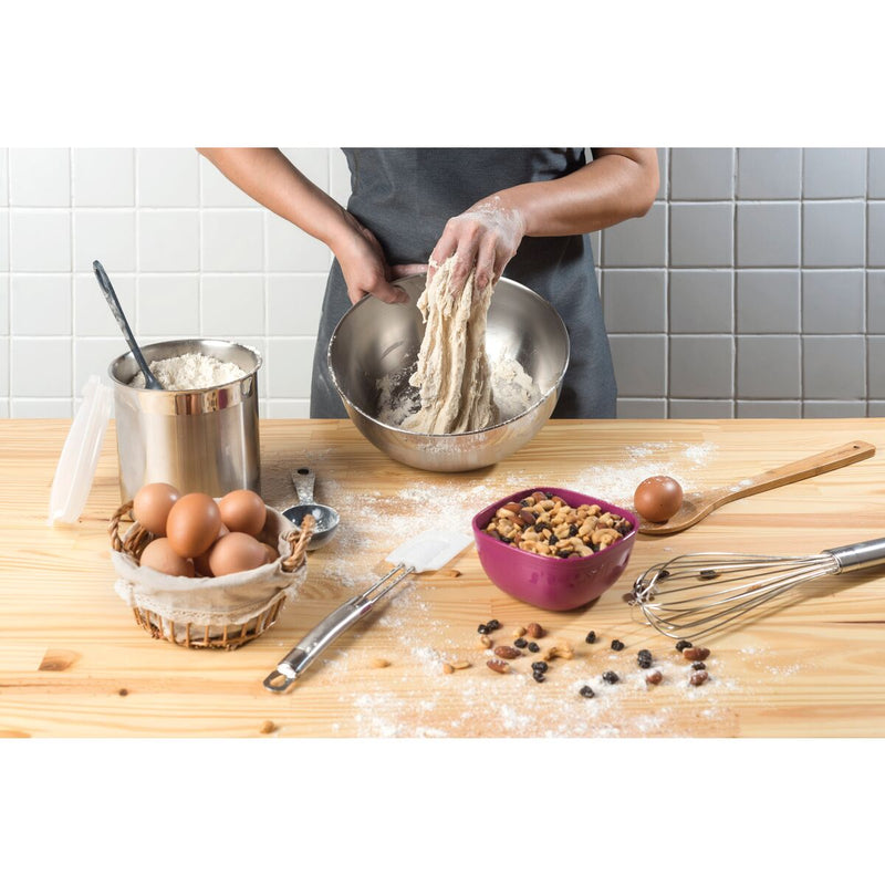 Tramontina Freezinox 3.4L Steel Round Food Container