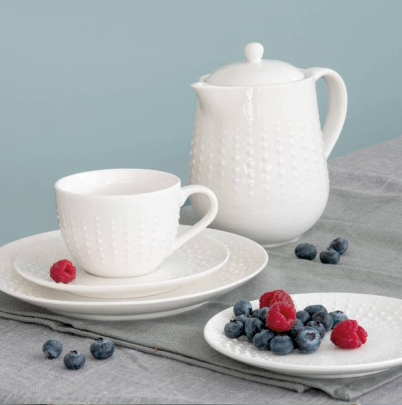Easy Life Drops 21cm Side Plate - White