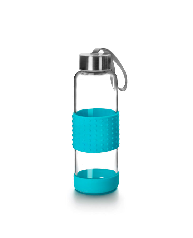 Ibili 0.5L Glass Bottle - Blue