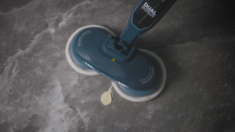 Ariete 4178 Dual Scrub Electric Mop with Rotating Brushes - Teal
