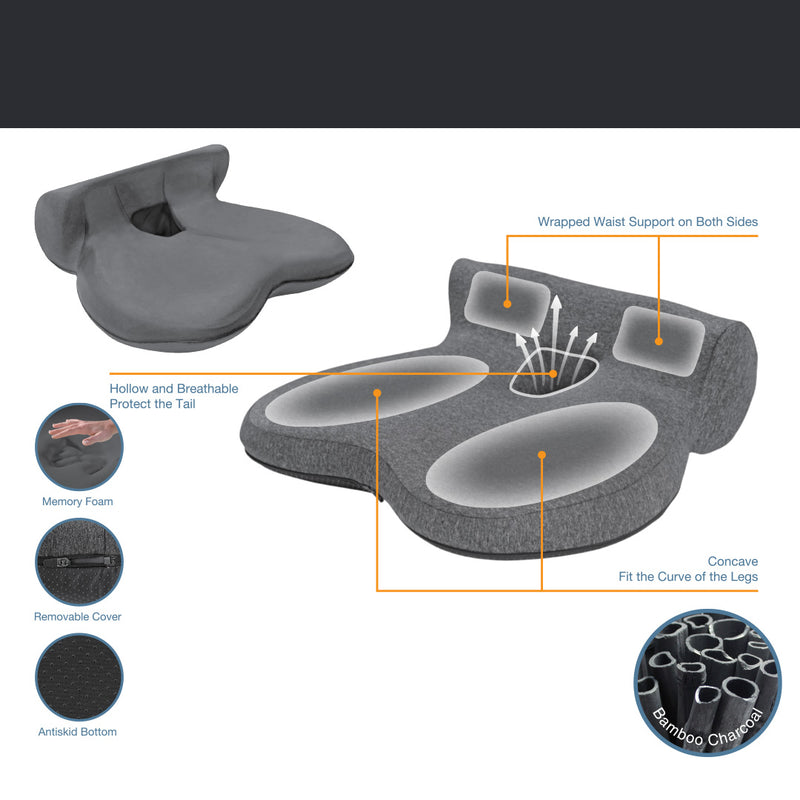 ARMN Pedic Ortho Coccyx Seat Cushion