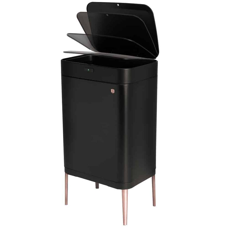 Berlinger Haus 60L Sensor Waste Bin - Black-Rose