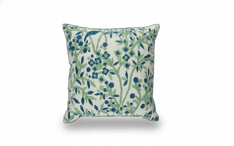 ARMN House Warming 45x45cm Floral Cusion Cover - Sage Green
