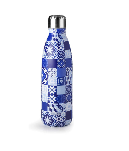 Ibili Steel 500ml Double Wall Thermos Bottle - Blue