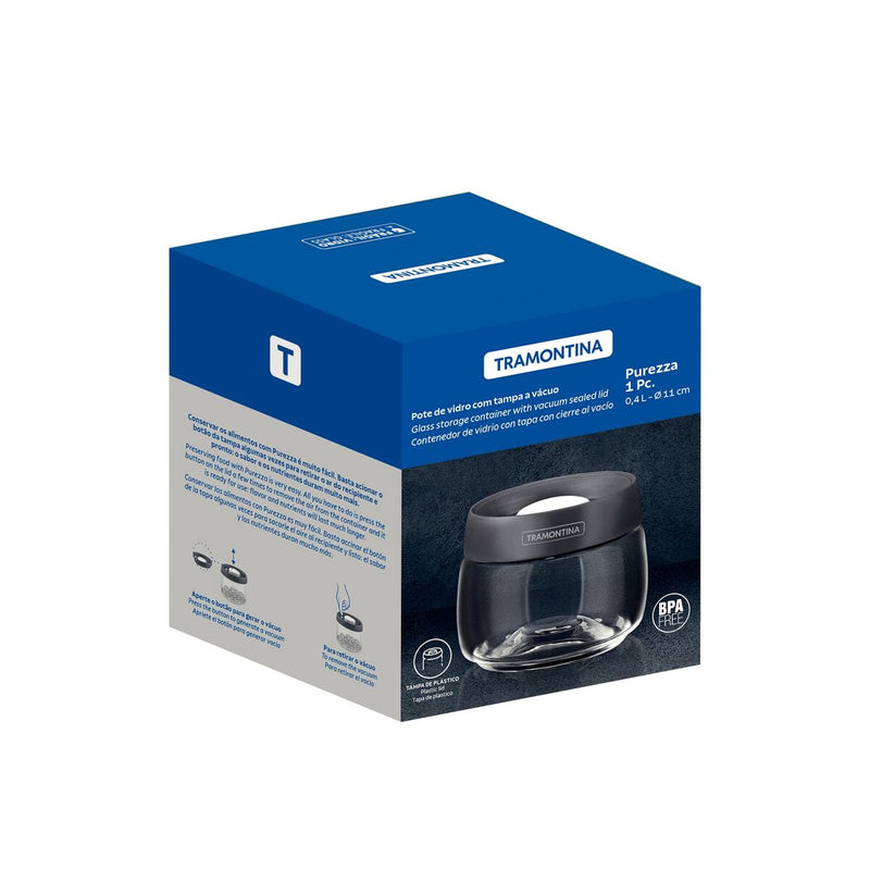 Tramontina Purezza 0.4L Glass Container