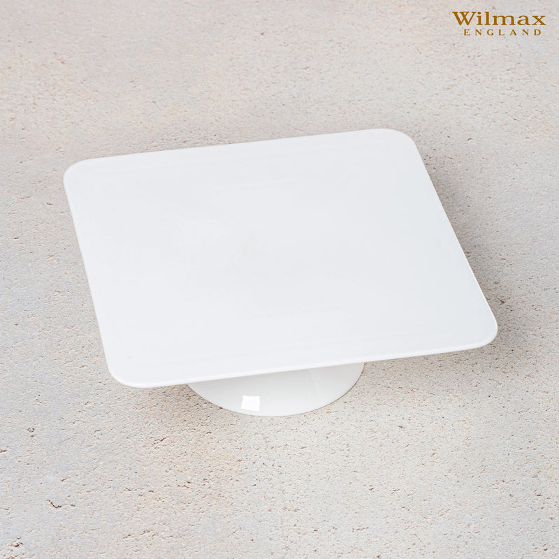 Wilmax 25x25cm Cake Stand - White