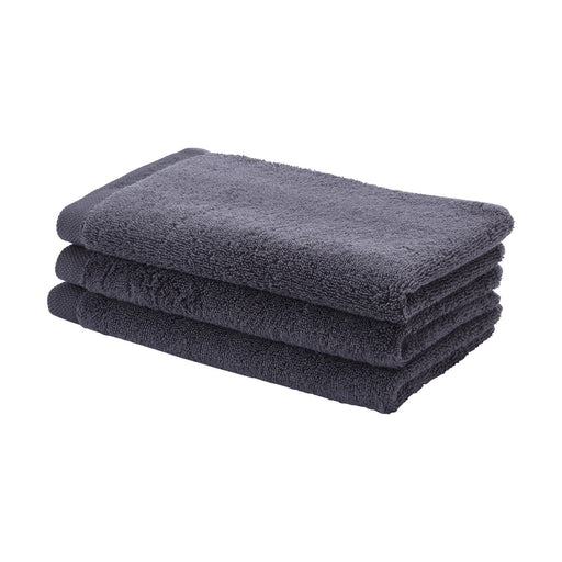 Aquanova London Graphite Guest Towel - 30 x 50 cm