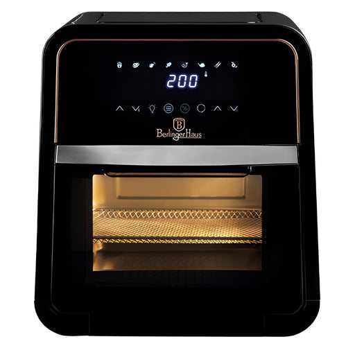 Berlinger Haus 12L Air Fryer Oven - Black-Rose Collection