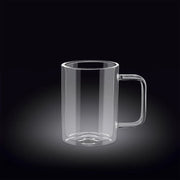 Wilmax 300ml Double-Wall Glass Cup