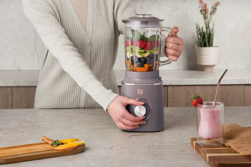 Berlinger Haus 1.5L Glass Table Blender - Taupe Collection
