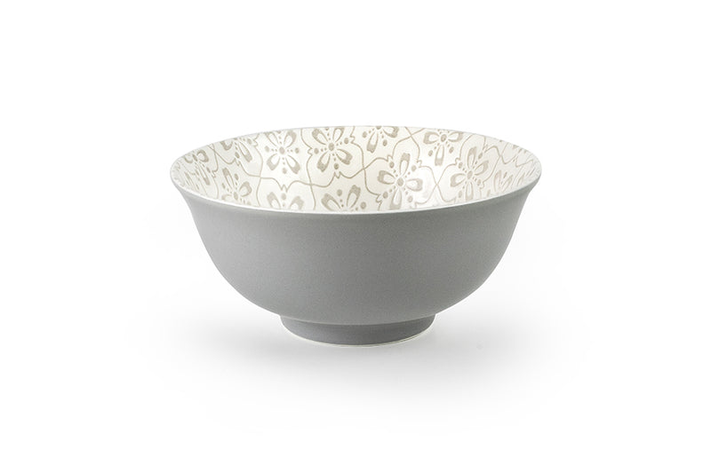 Ibili Hebao 16cm Bowl - Gray & White