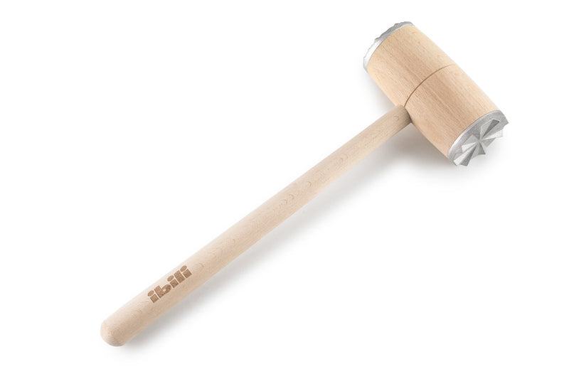 Ibili Wooden 32cm Meat Tenderizer