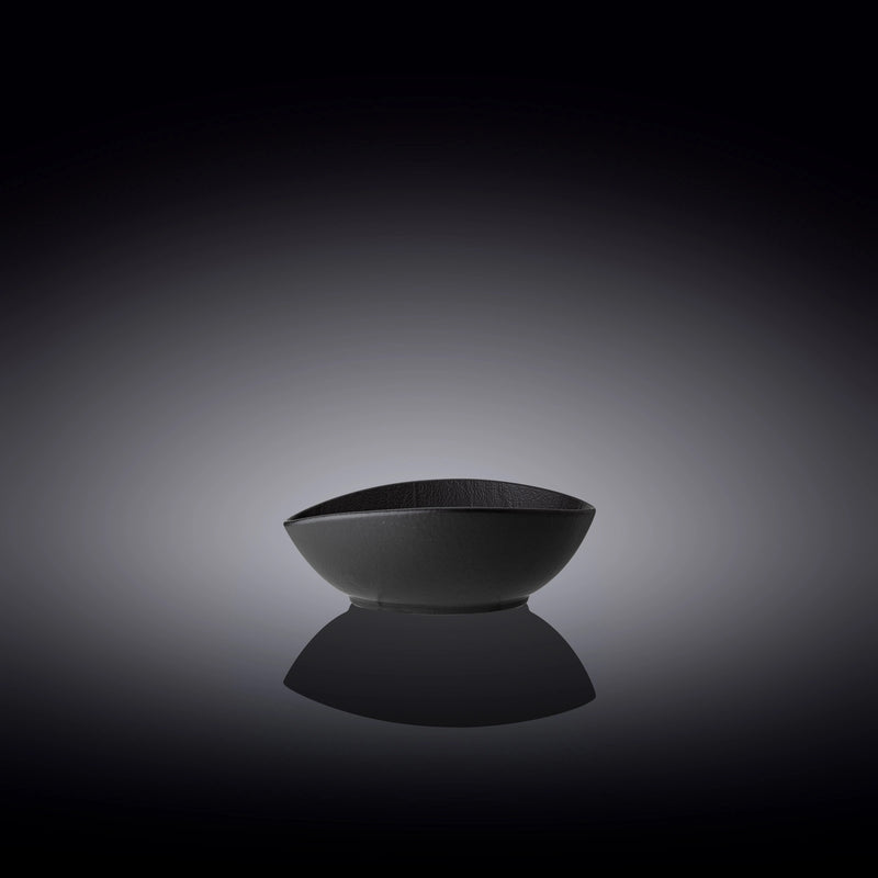 Wilmax SlateStone 8x6cm Oval Dish - Black