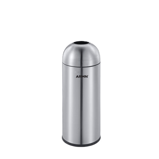 ARMN Roma 50L Waste Bin with Top Openning - Silver