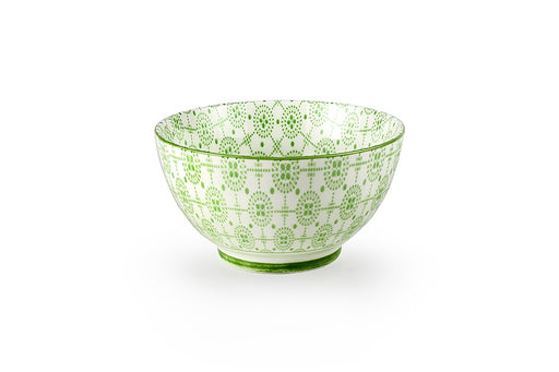 Ibili Mentha 13.4cm Bowl - Green & White