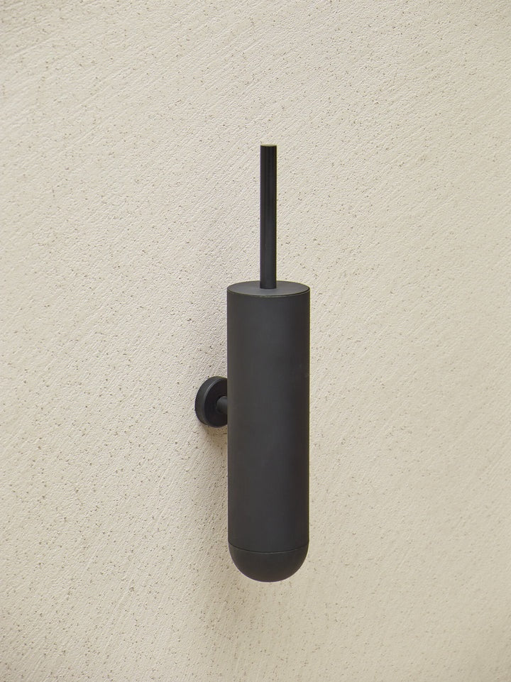 Aquanova Sten 43x8cm Wall Mount Toilet Brush - Black
