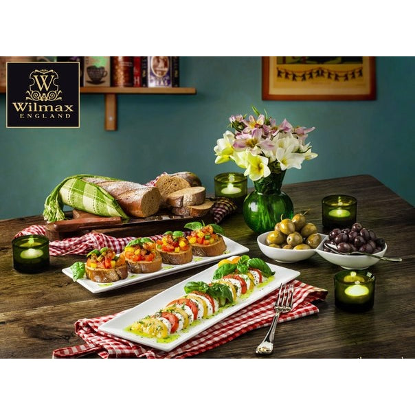 Wilmax 30.5cm Sushi/Canape Dish - White