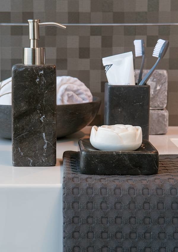 Aquanova Hammam Soap Dish - Dark Gray