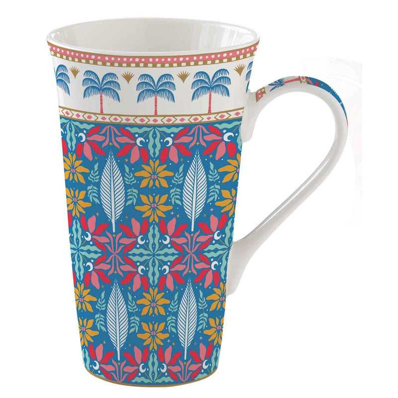 Easy Life Tropical Groovy 600ml Mug in Box - Multicolored