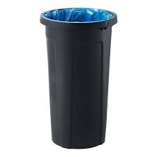 ARMN Roma 50L Waste Bin with Top Openning - Silver