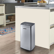 ARMN Roma 25L Steel Sensor Waste Bin - Silver