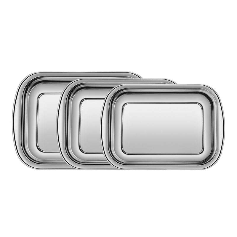 Tramontina Cosmos 3-Piece Steel Roast Pan Set