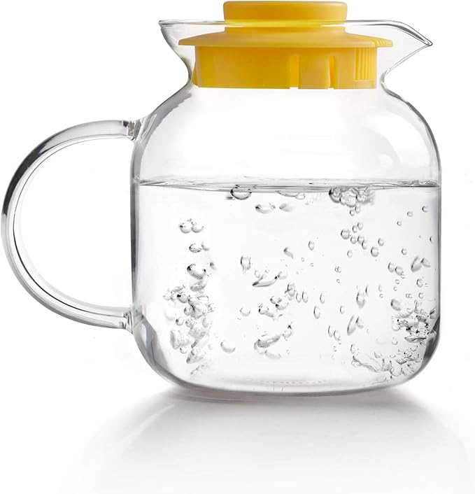 Ibili 1200ml Glass Pitcher - Multicolor