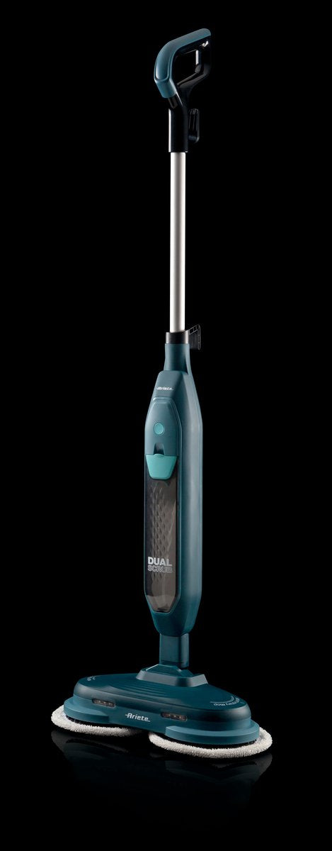 Ariete 4178 Dual Scrub Electric Mop with Rotating Brushes - Teal