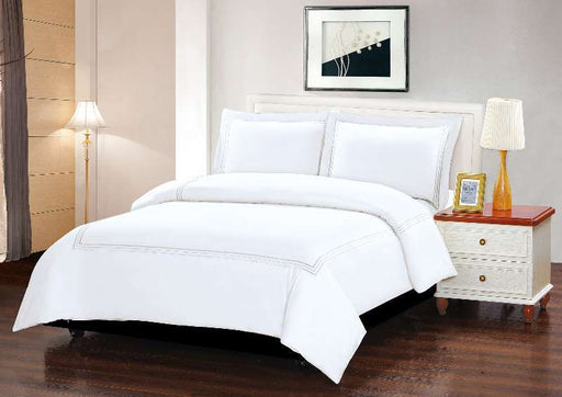 ARMN Naturesoft 4-Piece Kingsize Duvet Cover Set - White
