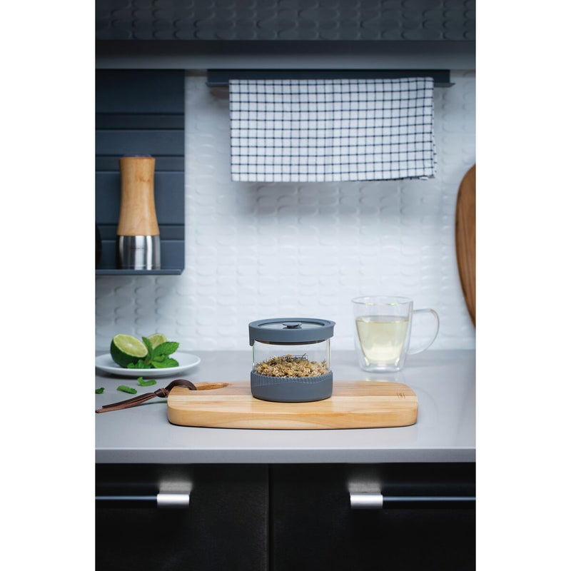 Tramontina Purezza 0.4L Glass Container with Silicone