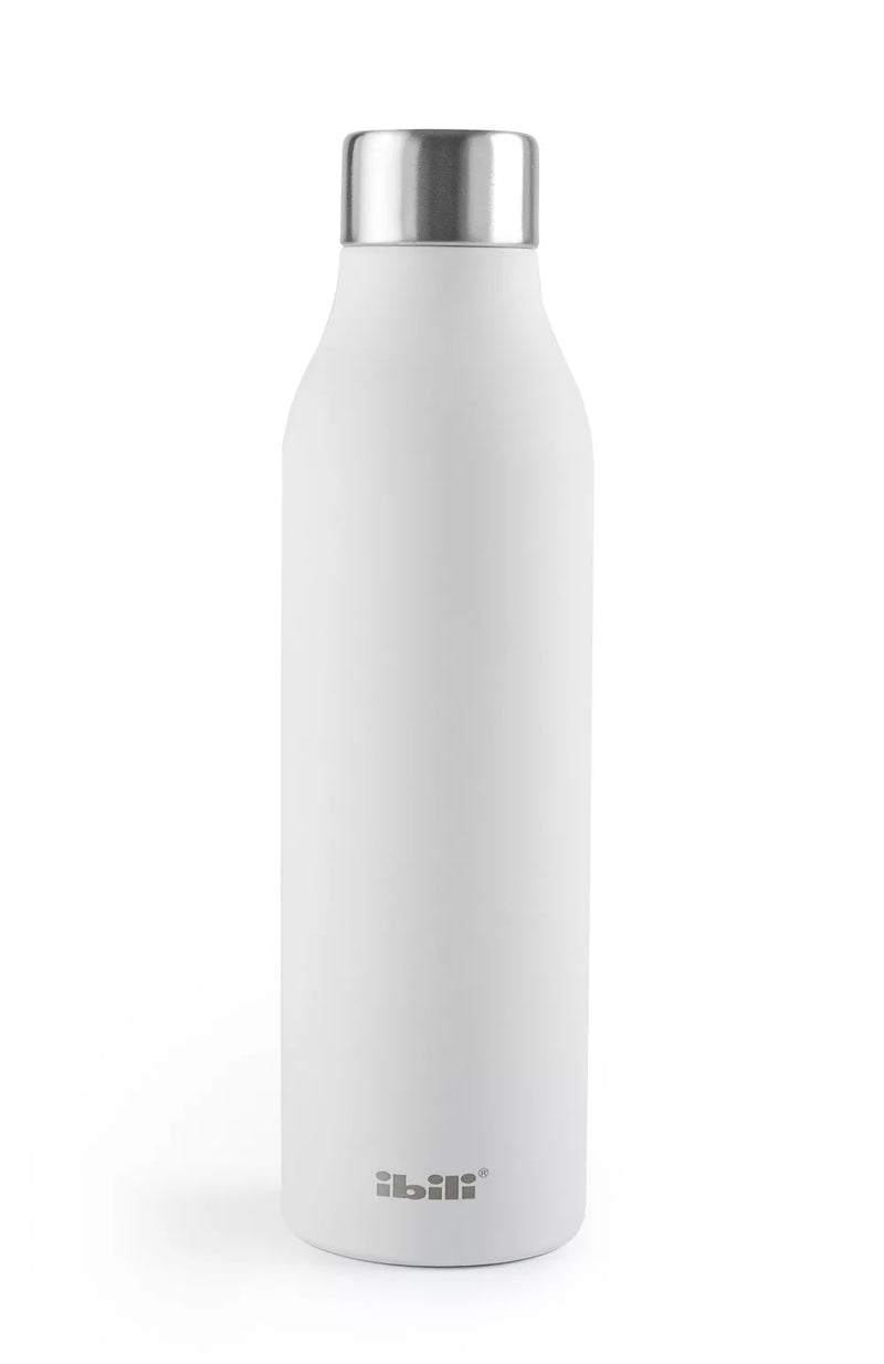 Ibili Pure Steel 500ml Double Wall Thermos Bottle - White