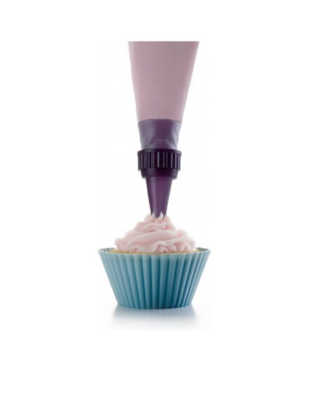 Ibili Flexible Pastry Bag with 6 Nozzles