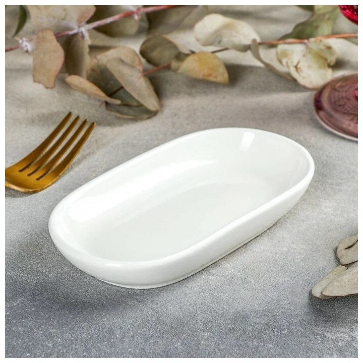 Wilmax 14cm Oval Dish - White