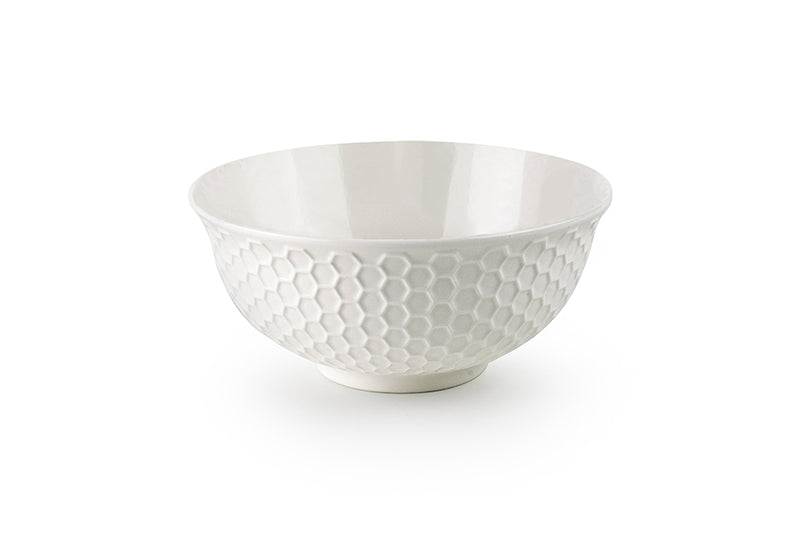Ibili Hexagon 16cm Bowl - White