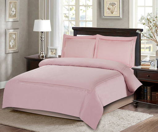ARMN 4-Piece Naturesoft Queen-size Duvet Cover Set - Pink