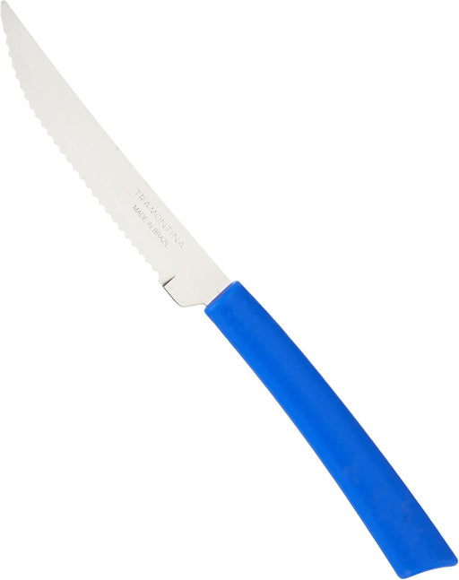 Tramontina Brisa 10cm Steak Knife - Blue