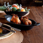 Wilmax SlateStone 23x12cm Baking Dish - Black