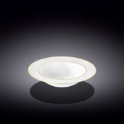 Wilmax Diamond 22.5cm Plate - White & Gold
