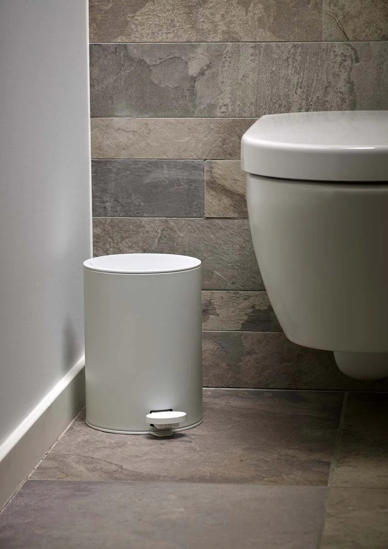 Aquanova Raf 3L Waste Bin - Cloud